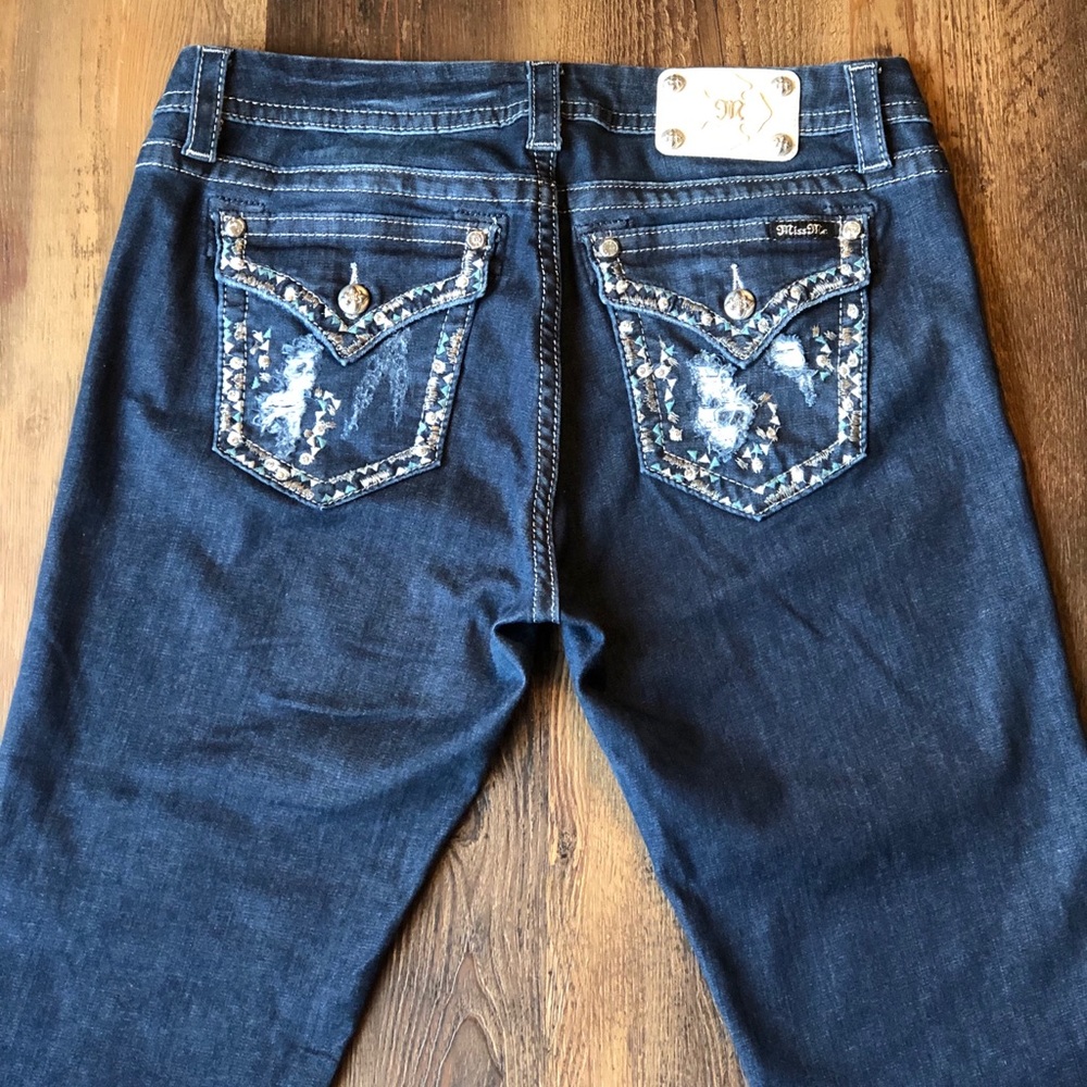 Miss Me Mid-Rise Easy Skinny Jeans, Size 33